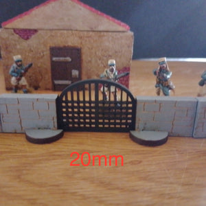 Walls for table top gaming terrain.