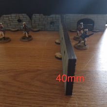 Load image into Gallery viewer, Walls for table top gaming terrain.
