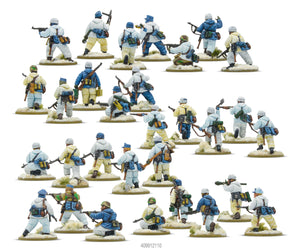 Winter German Fallschirmjäger infantry (plastic)