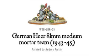 German Heer 81mm Medium Mortar Team