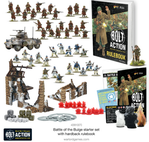 Bolt Action - Battle Of The Bulge Starter Set With Hardback Rulebook