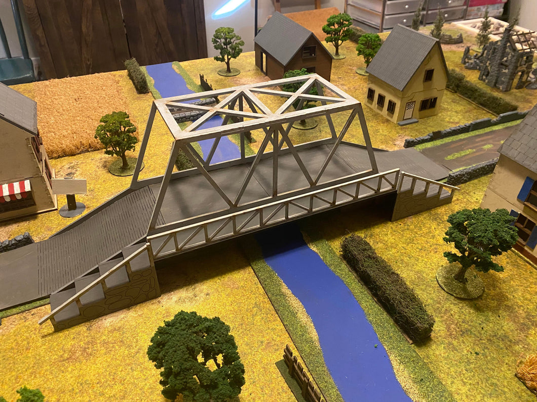 Bridge with walkway