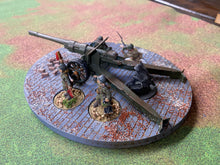 Load image into Gallery viewer, Artillery Base for five 25 mm base troops.
