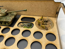 Load image into Gallery viewer, Stackable wargaming model storage
