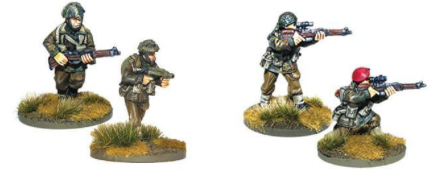 British Airborne Flamethrower & Sniper Teams
