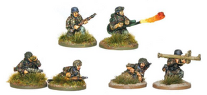Fallschirmjäger Panzershrek, Flamethrower, & Sniper teams